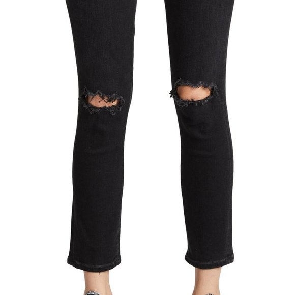 CITIZENS OF HUMANITY Rocket Crop High Rise Skinny Jean in Siren - Picture 6 of 7